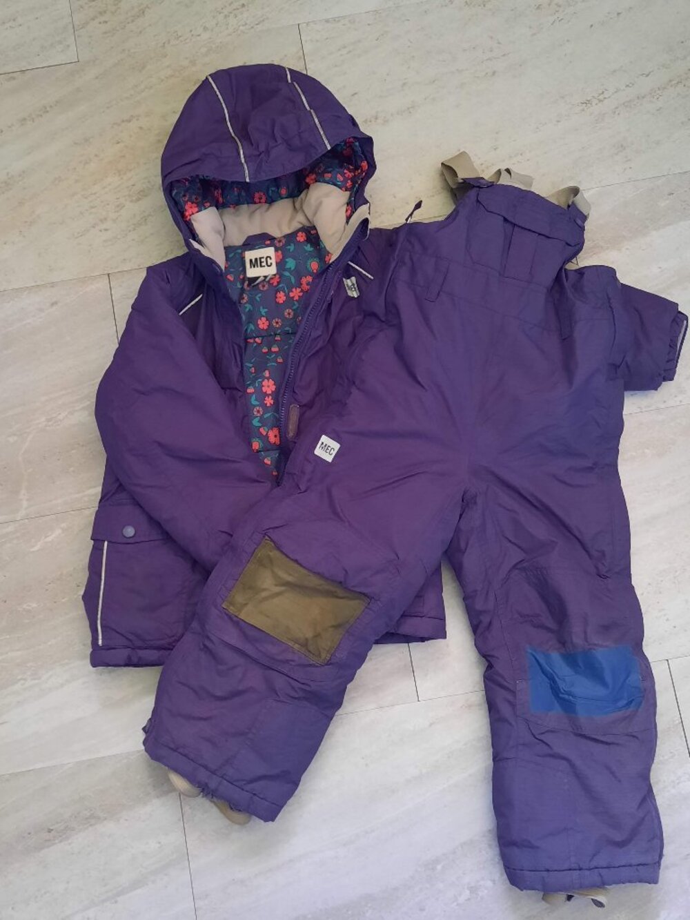 MEC Winter Coat and Snowpants size 6